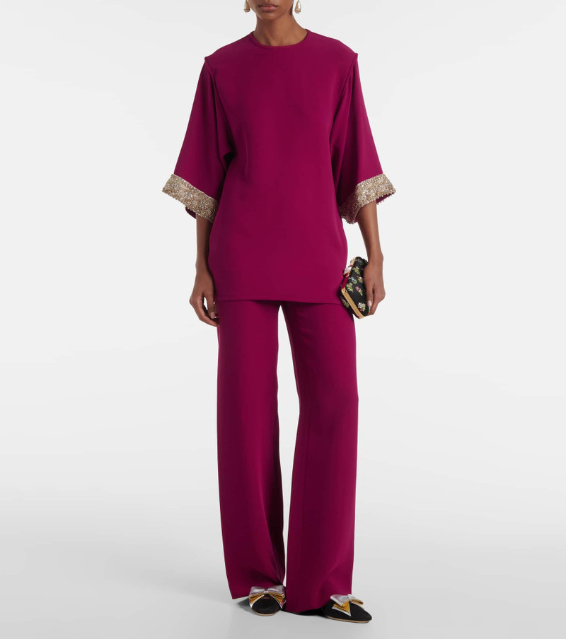 Valentino Cady Couture wide-leg pants outlook