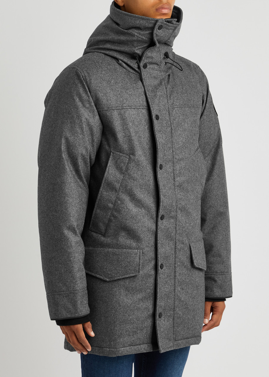 Langford padded wool-blend parka - 2