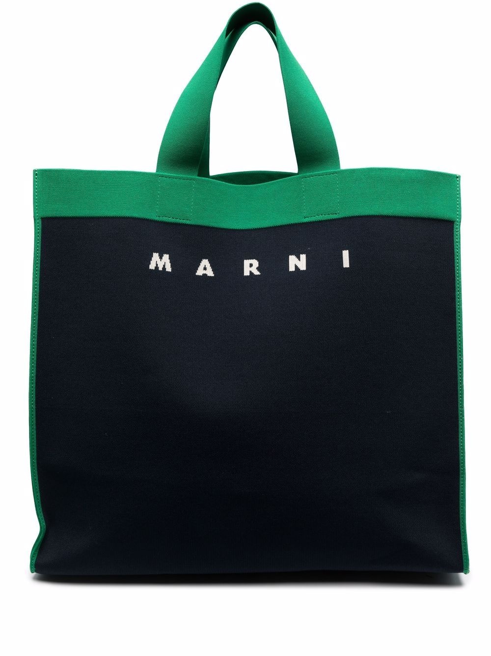 logo-print tote bag - 1