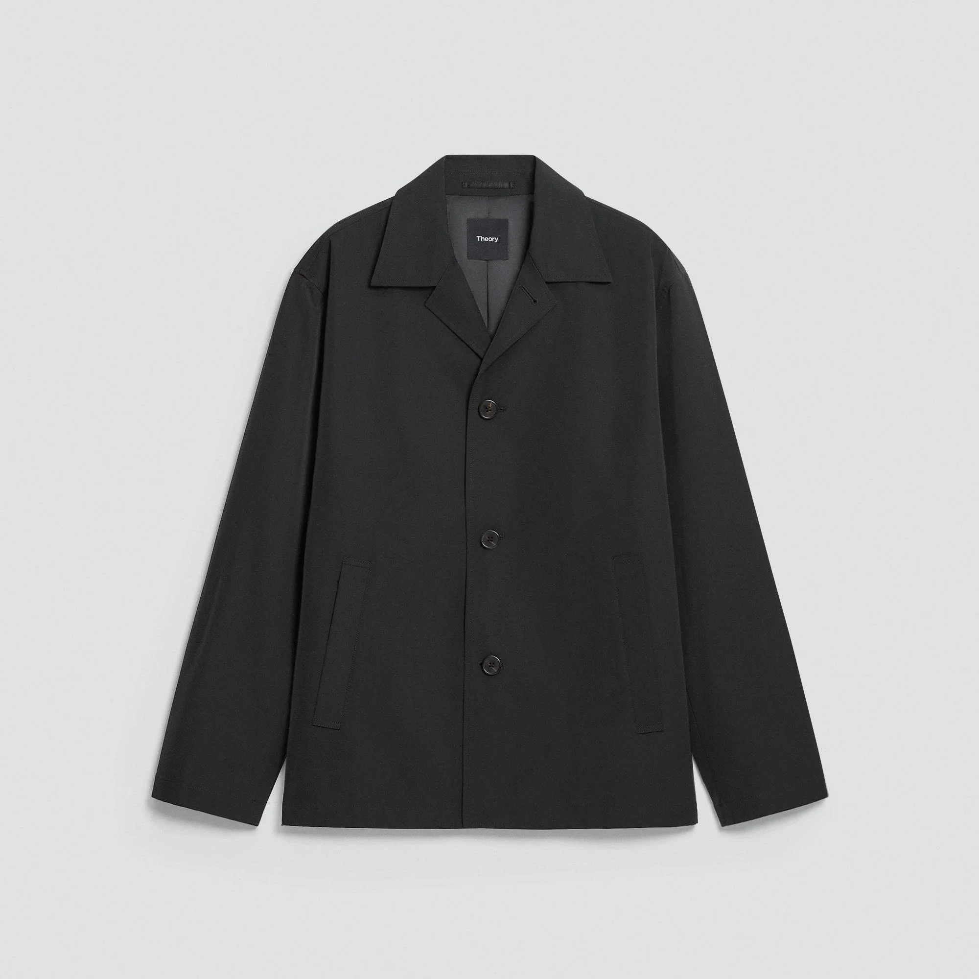 Shirt Collar Jacket in Foundation Twill - 1