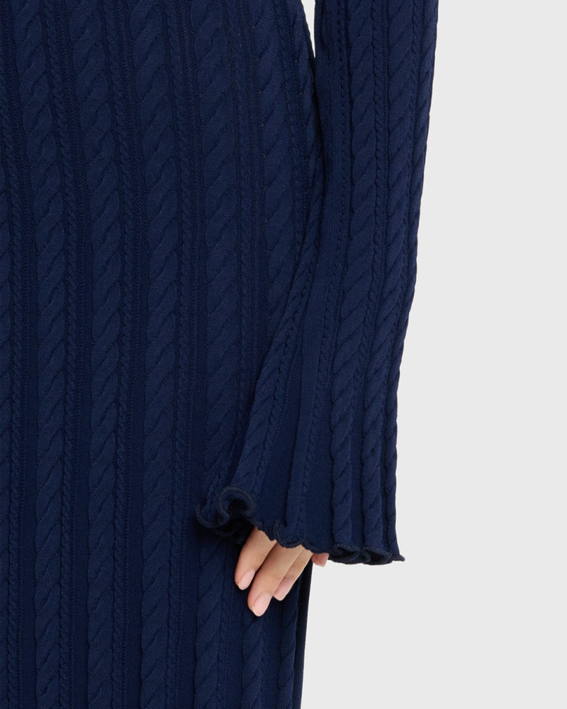 Rhea Cable-Knit Midi Dress 5