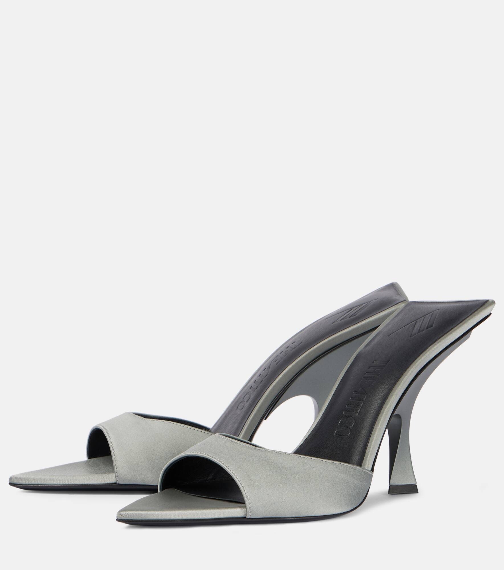 Ester 95 satin mules - 4