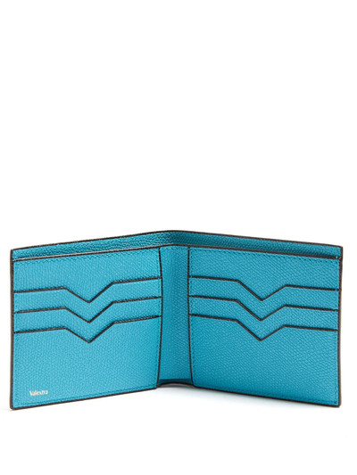 Valextra Bi-fold leather wallet outlook