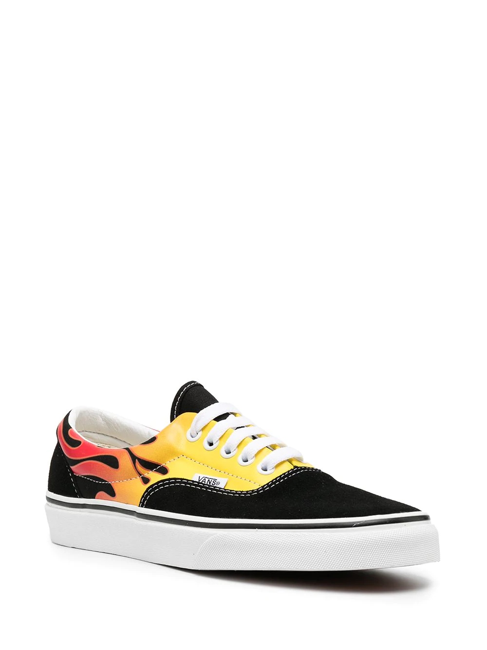 flame low-top sneakers - 2