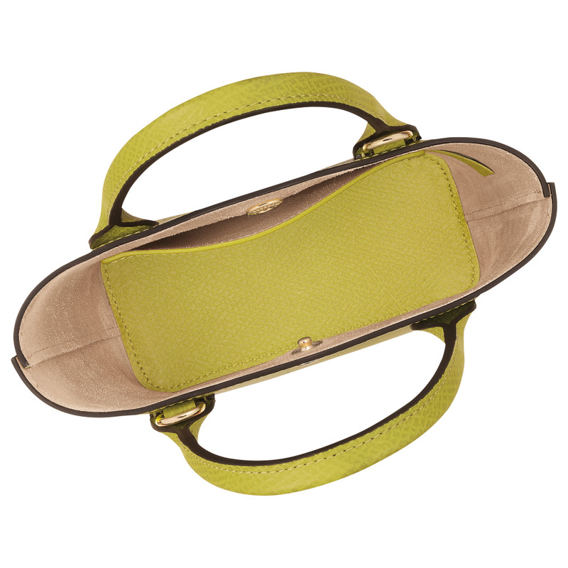 Épure XS Tote bag Kiwi Green - Leather 5