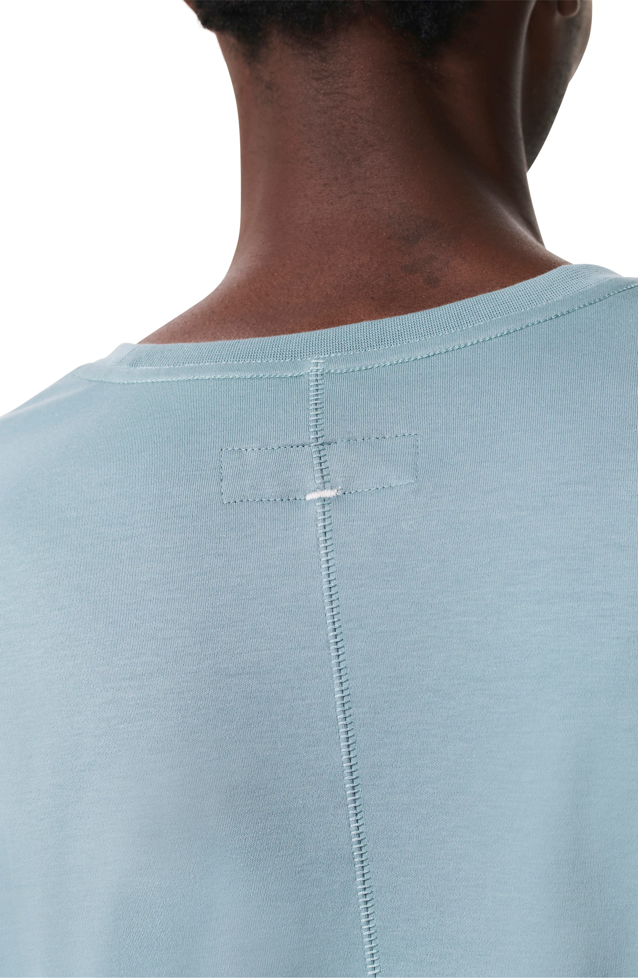 rag & bone Pure Pima T-Shirt in Stoneblue at Nordstrom - 6