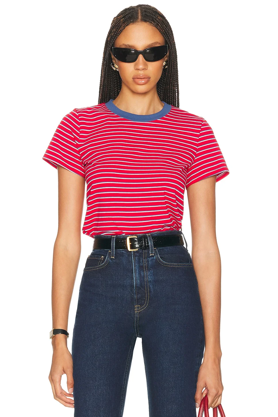 Little Boy Tee in Stripe - 1