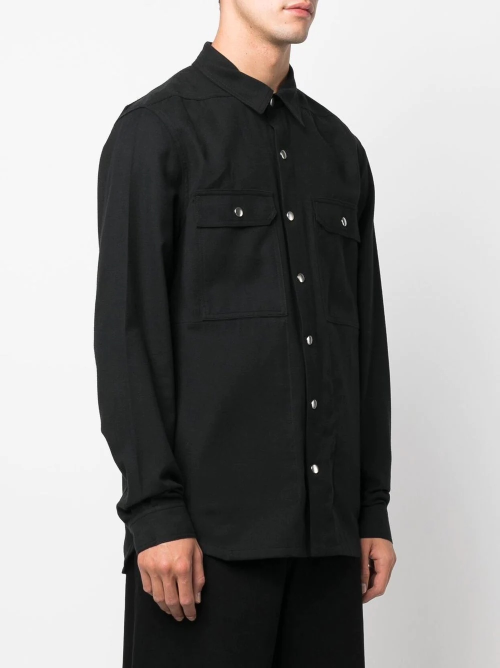 long-sleeve button-up shirt - 3