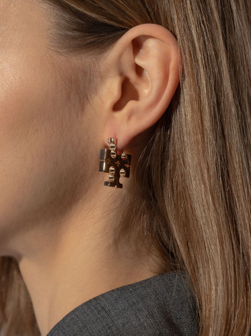 logo-sculpted hoop hearings 4