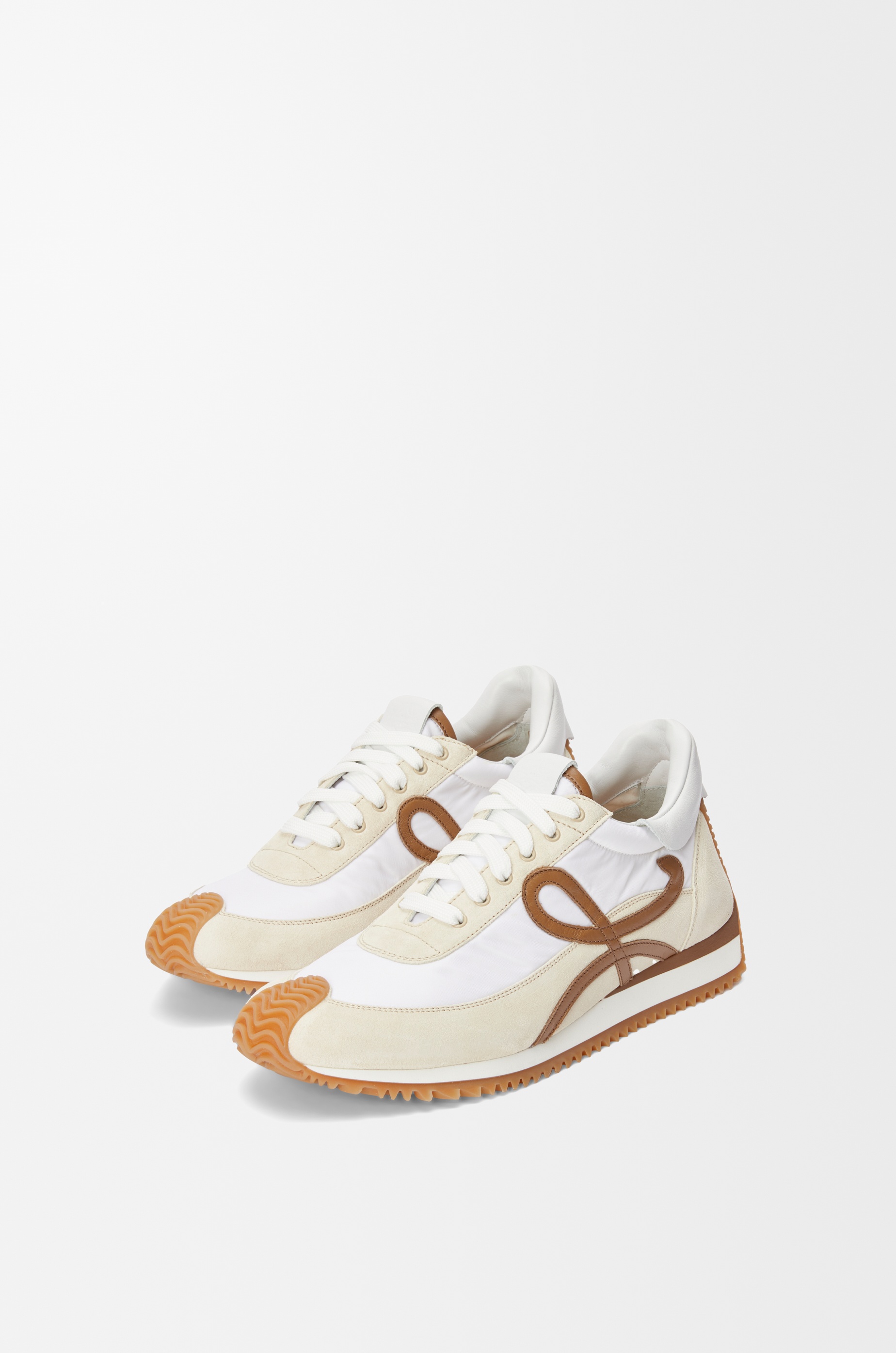 Flow Runner in nylon and suede - 2