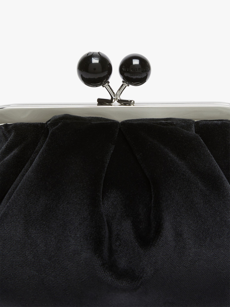 CAVOUR Small velvet Pasticcino Bag 5