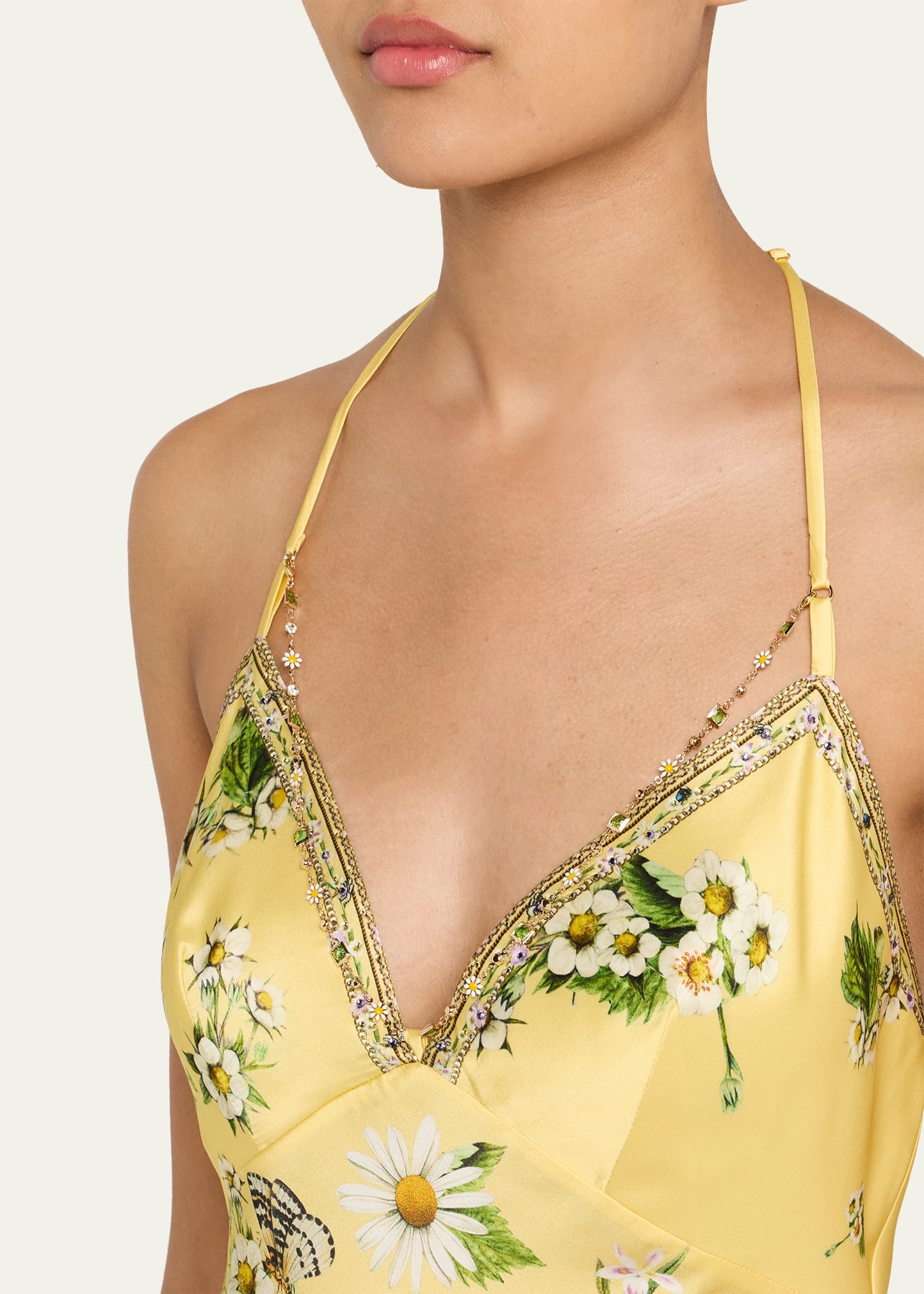 Daisy Chains Chain Detail Slip Dress - 5