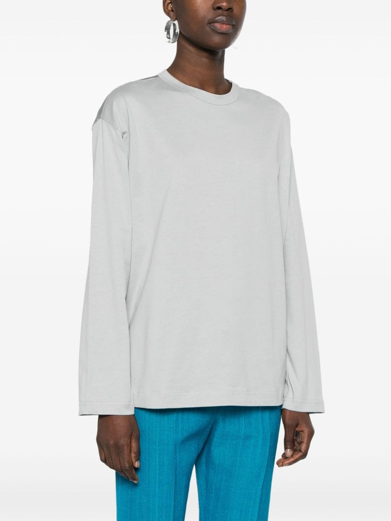 panelled long-sleeve T-shirt 3