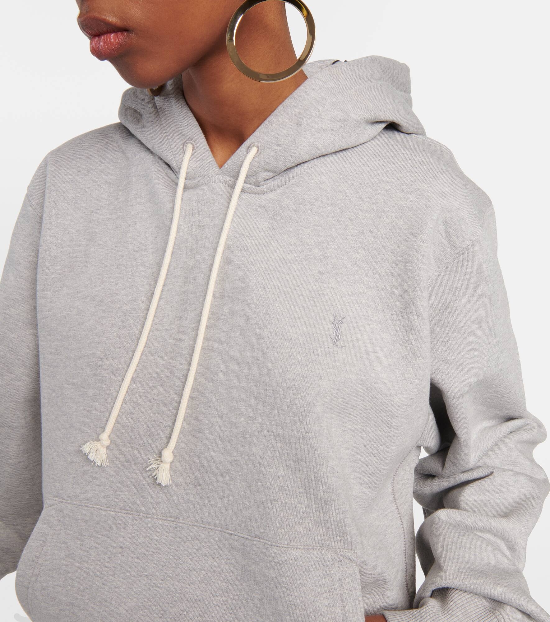 Cotton fleece hoodie - 4