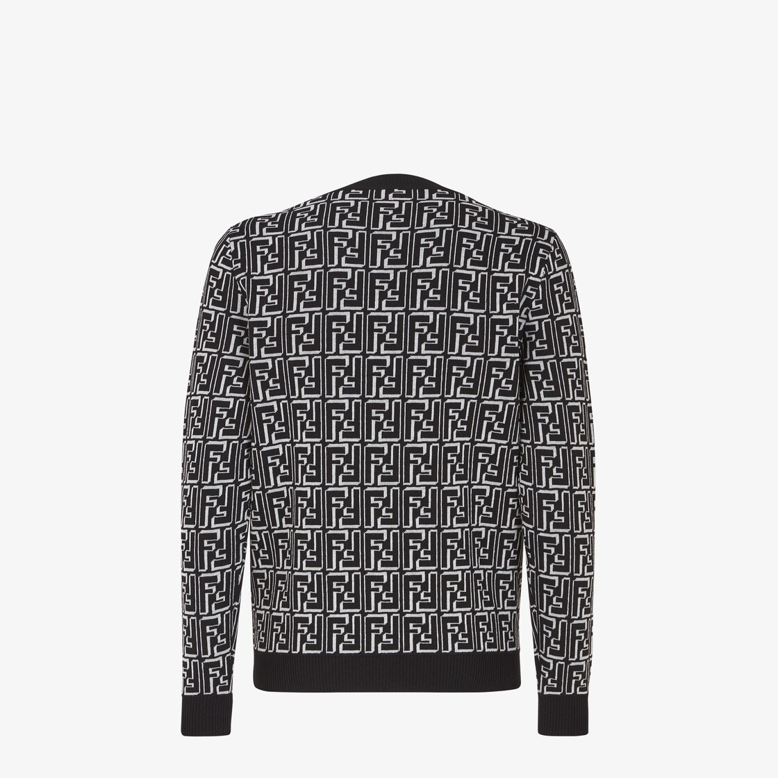 Black wool pullover - 2
