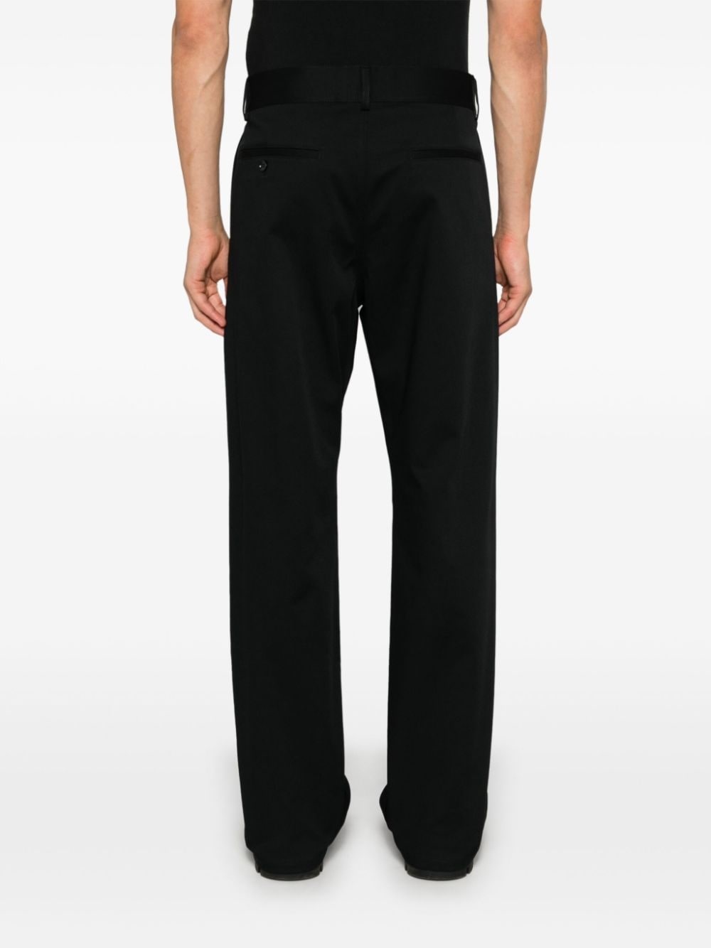 straight-leg trousers - 4