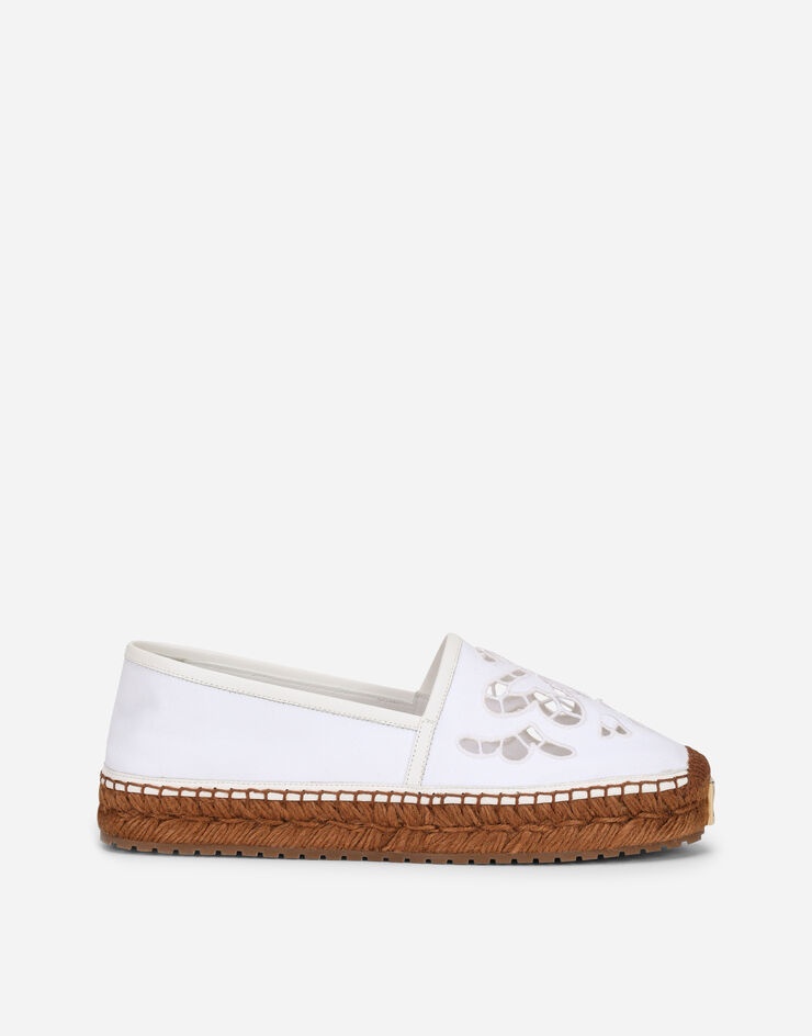 Embroidered canvas espadrilles - 1