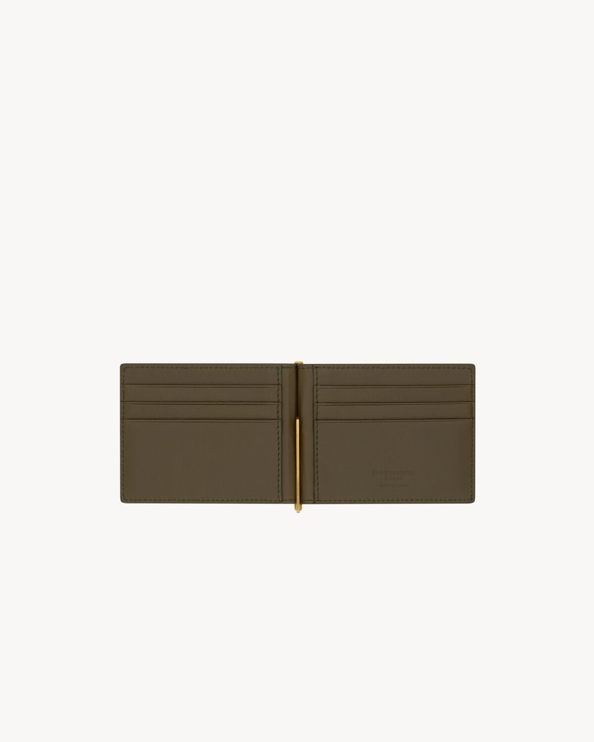SAINT LAURENT PARIS BILL CLIP WALLET IN LIZARD - 4