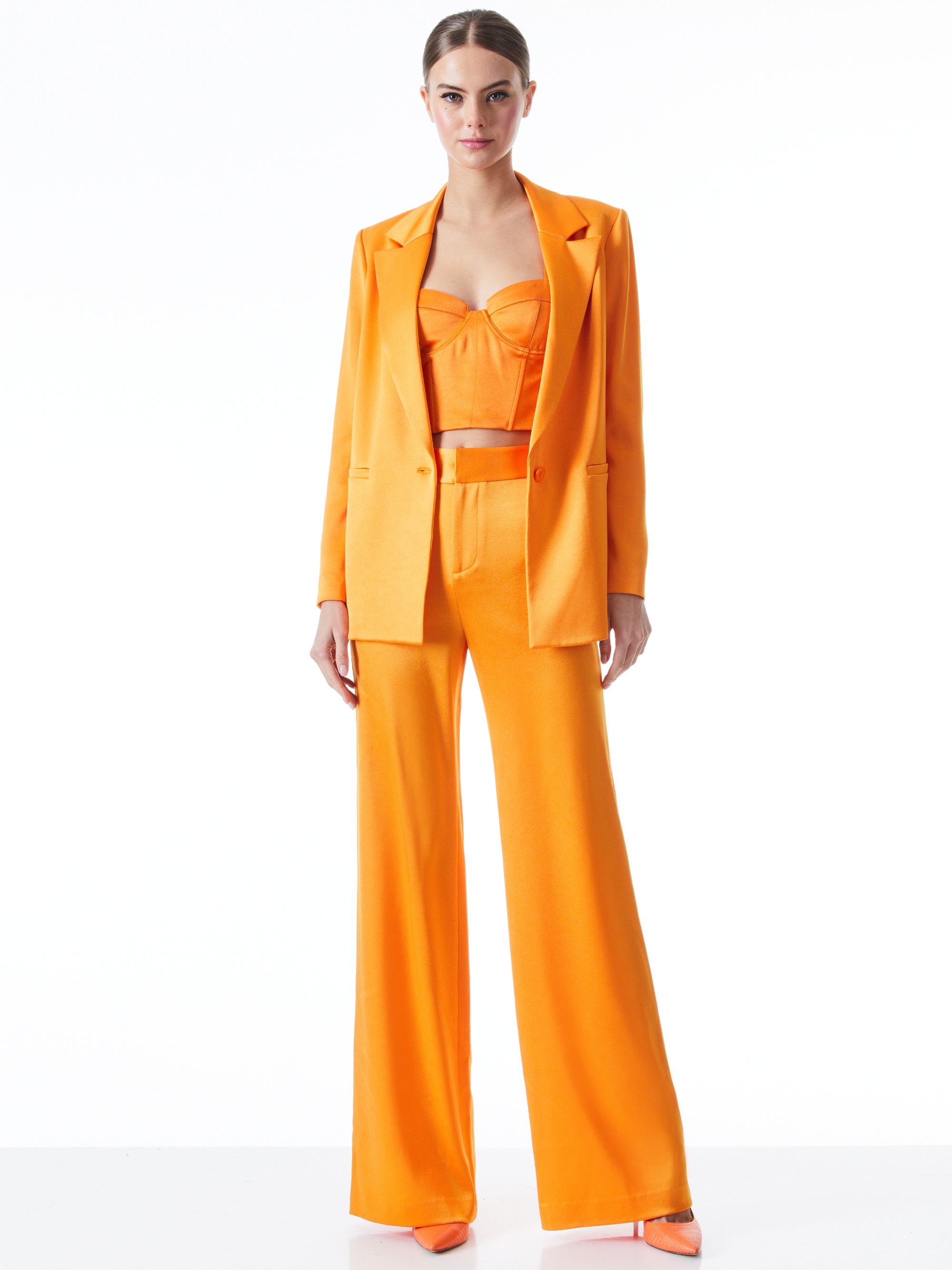DENNY NOTCH COLLAR BLAZER - 4