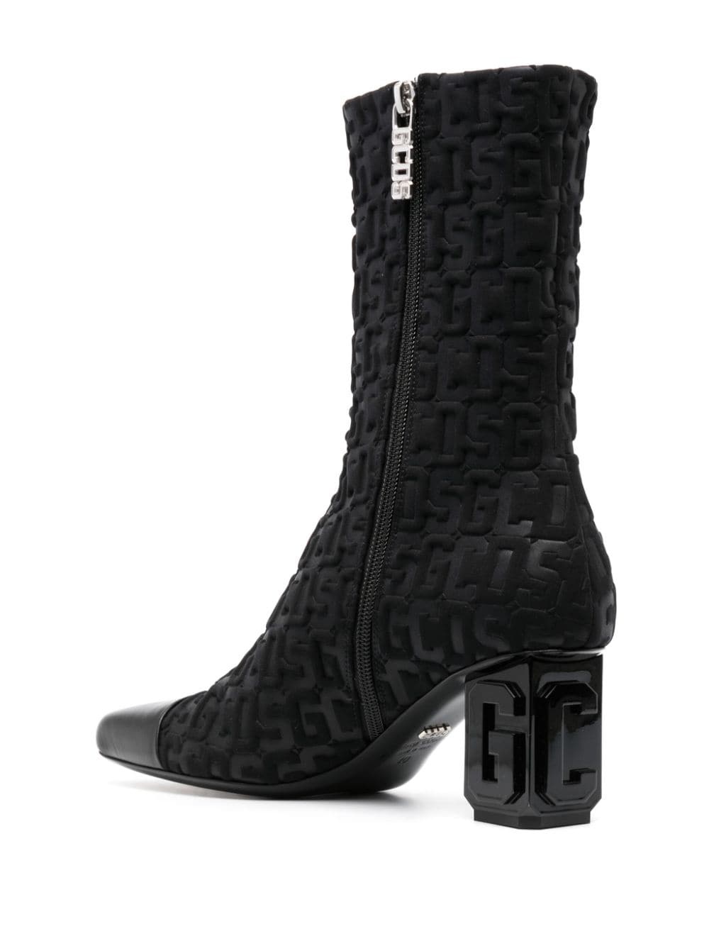 75mm monogram-pattern ankle boots - 3