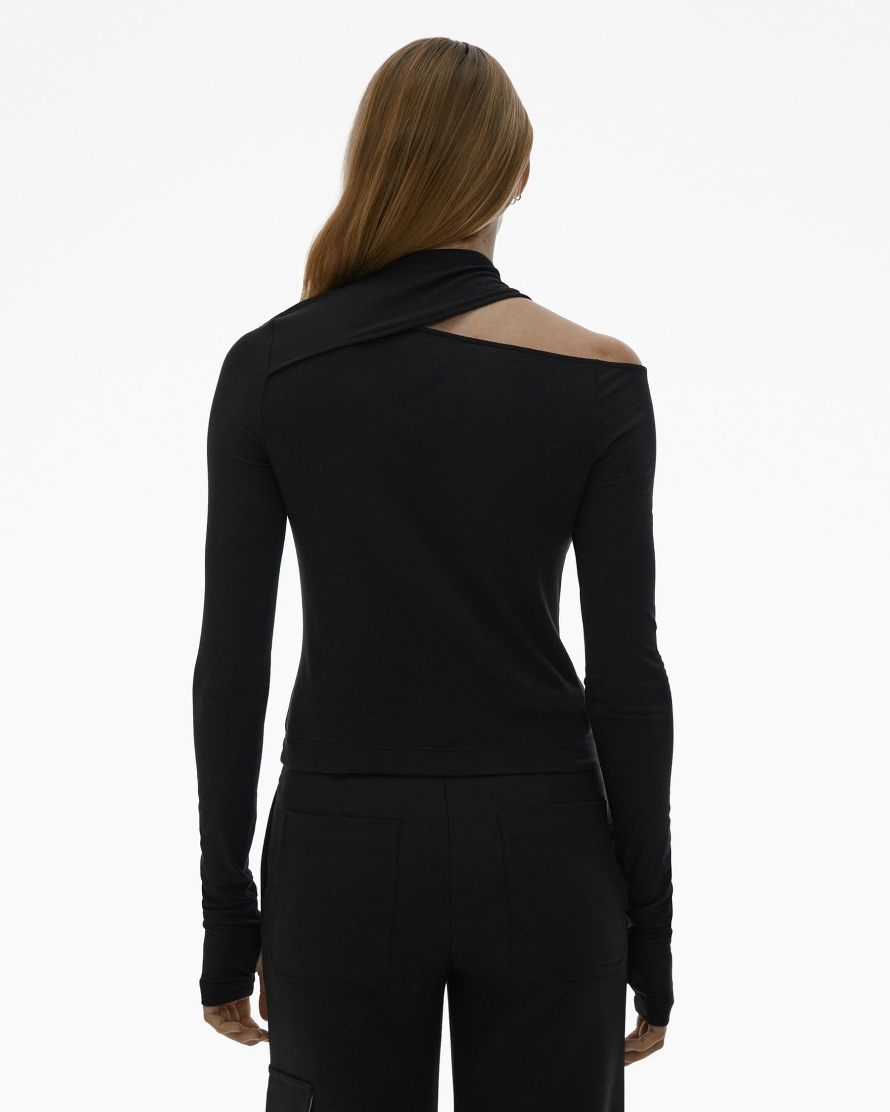 SLASH LONG-SLEEVE TOP - 4