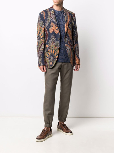 Etro paisley pattern blazer outlook