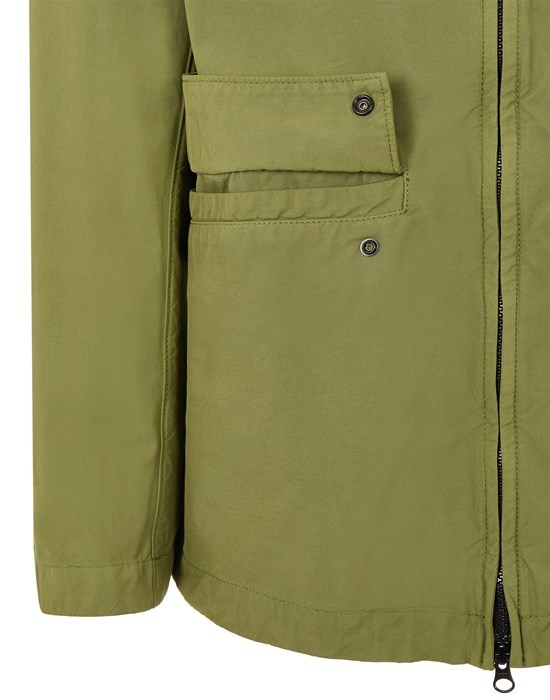 40833 NYLON COTTON BATAVIA_ GARMENT DYED OLIVE GREEN - 5