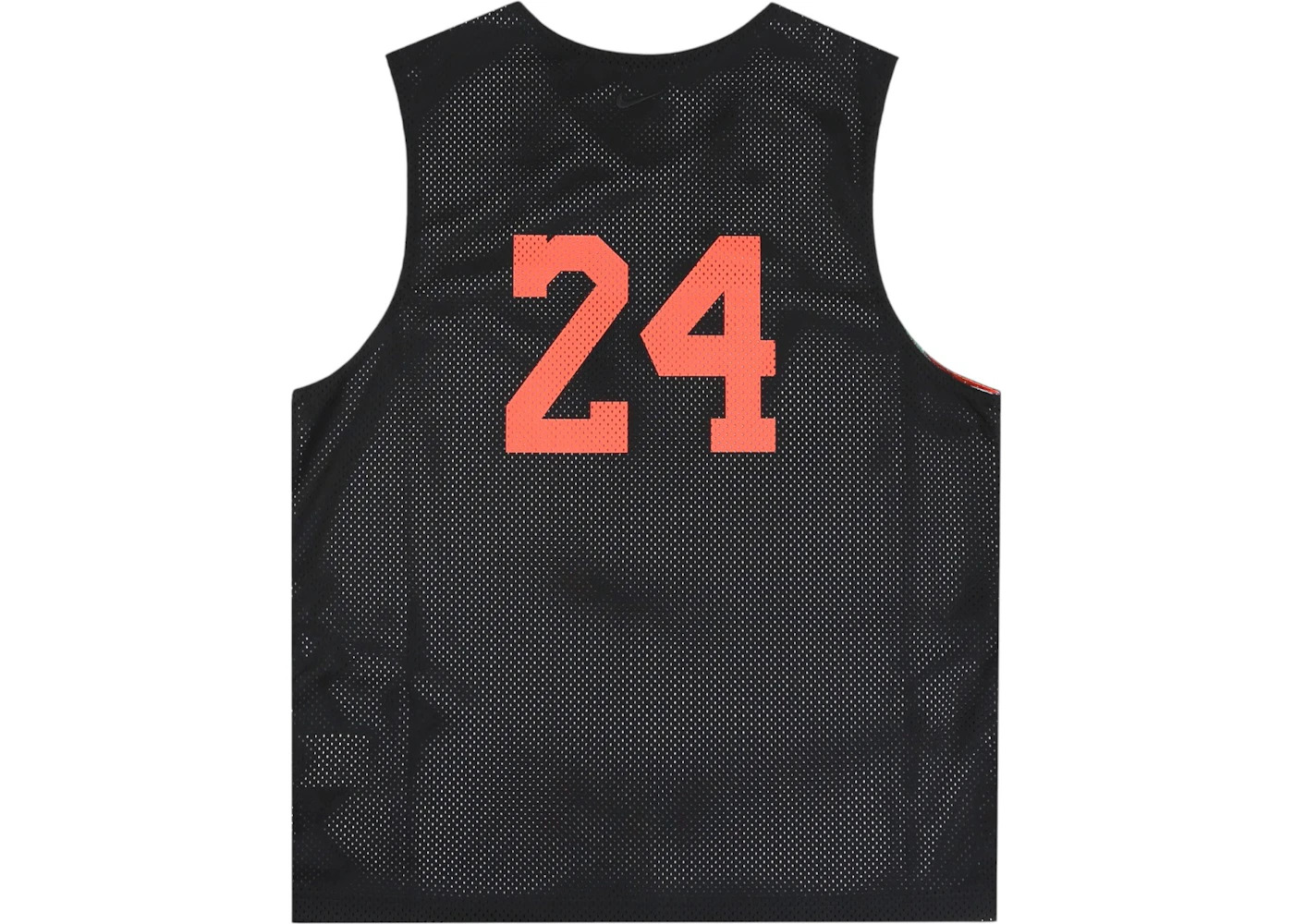 Nike What The Kobe Reversible Jersey (Asia Sizing) Black/Bright Crimson - 4