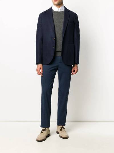 Brunello Cucinelli long sleeve cashmere blazer outlook