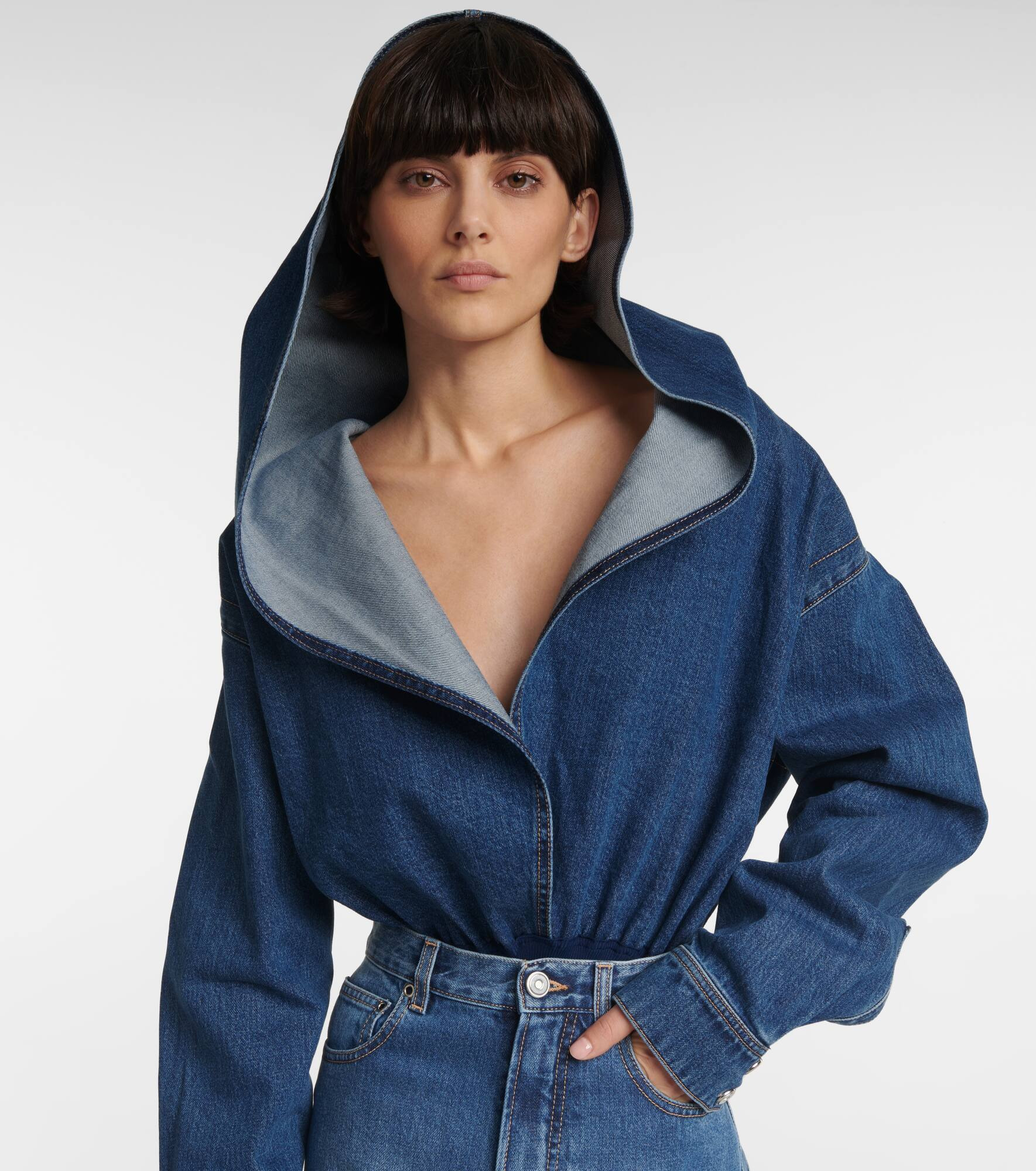 Denim bodysuit - 5