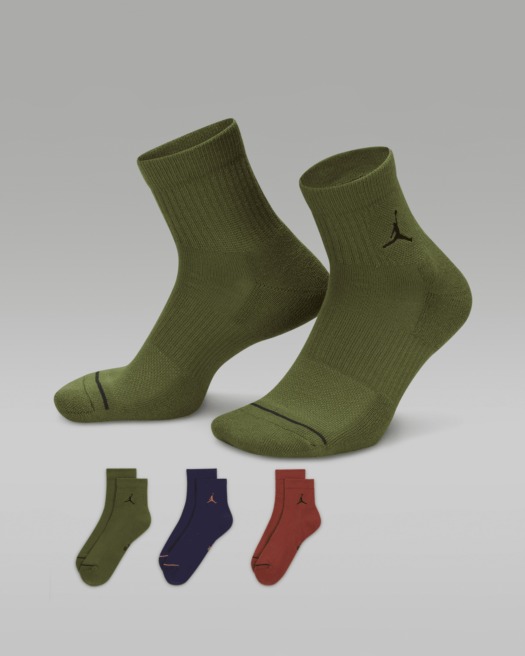 Jordan Everyday Ankle Socks (3 Pairs) - 1