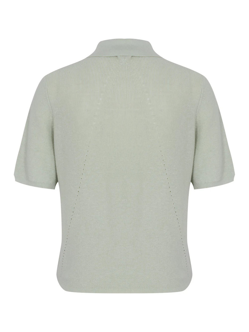 rag & bone Darcey Cotton Cash Polo outlook