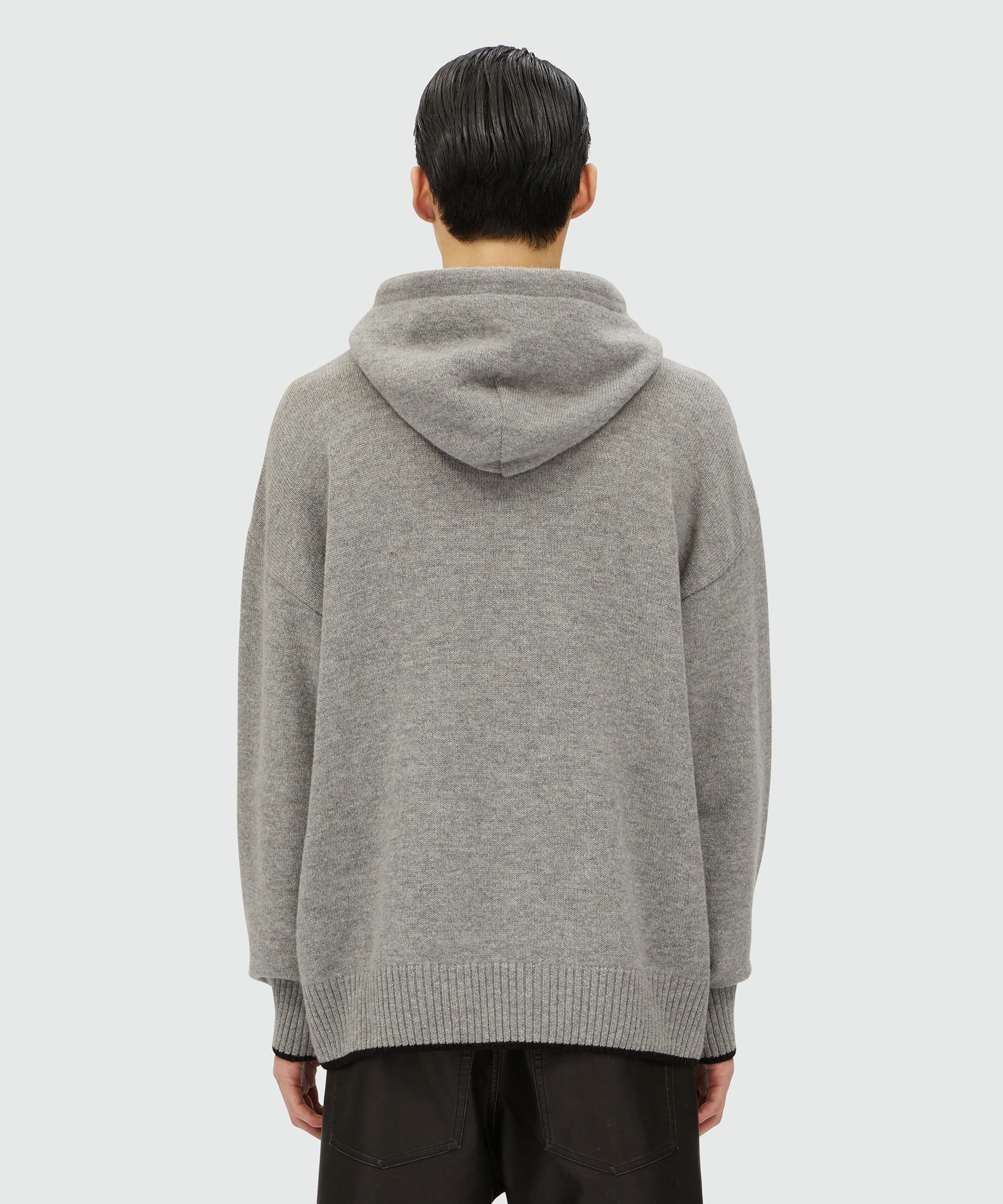 Blended cashmere sweater with "TheMwave" patch - 3
