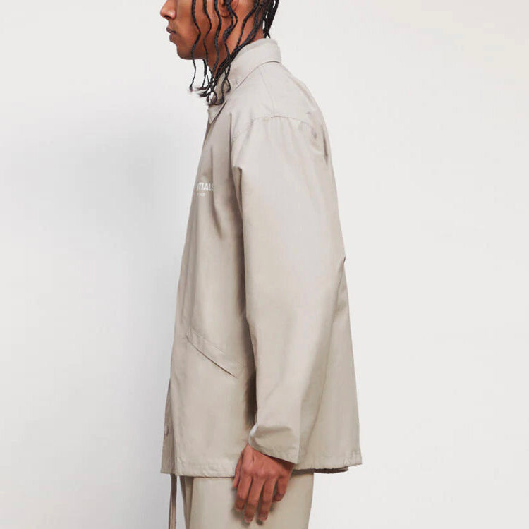 Fear of God Essentials FW20 Coach Jacket Moss 0202250500023245 - 6