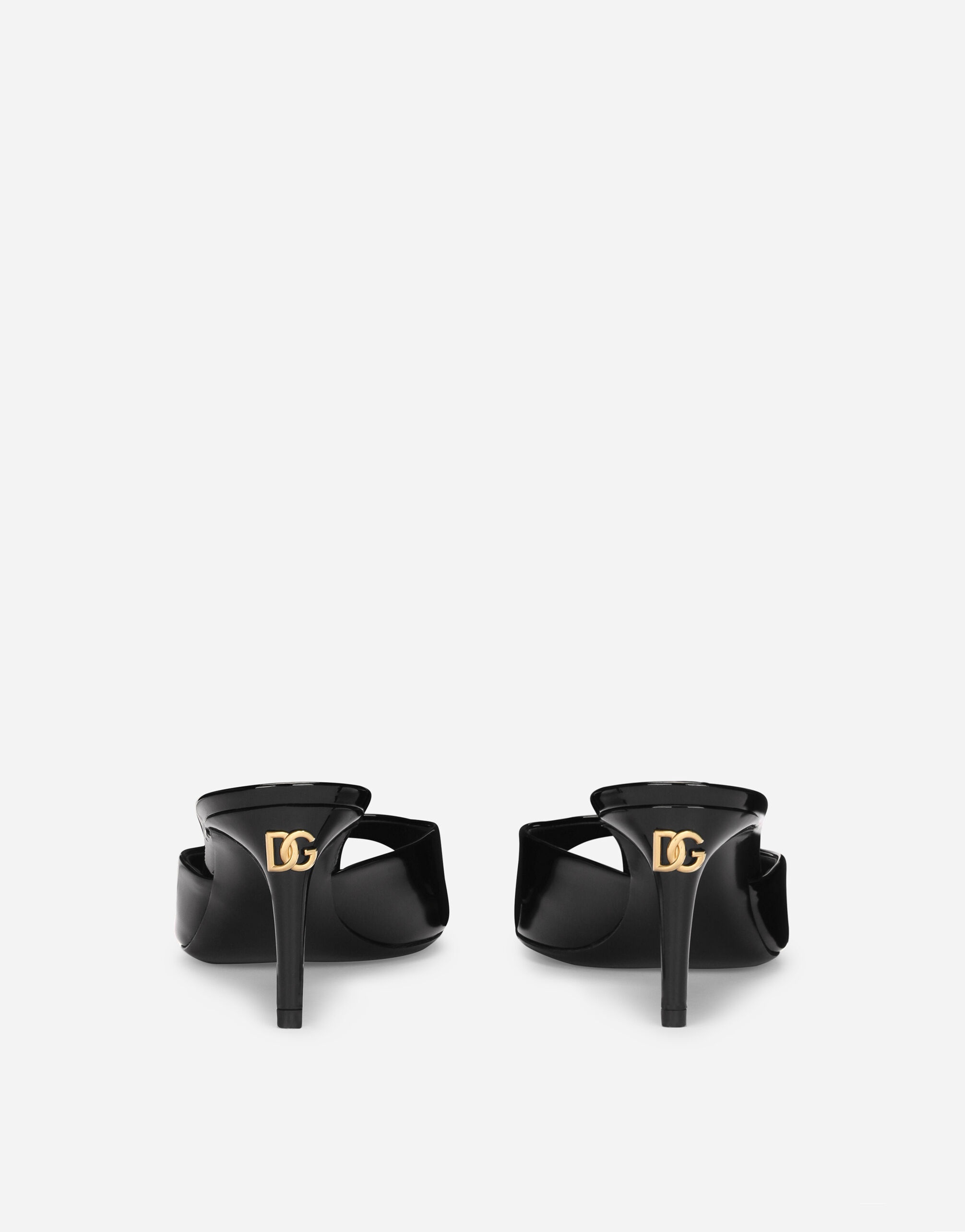 Patent leather mules - 3