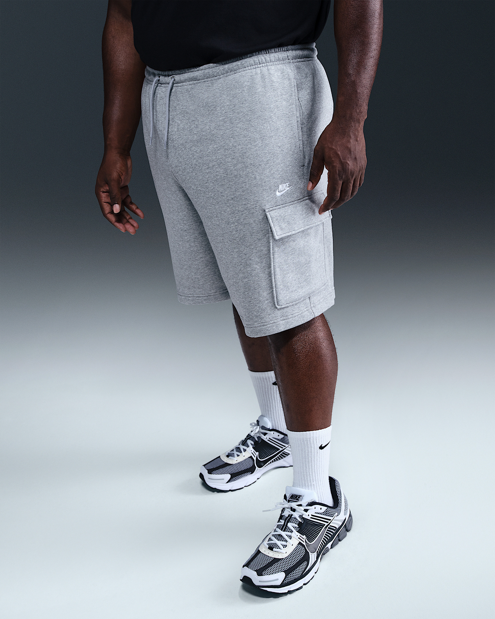 Nike Club Men's Fleece Cargo Shorts - 7