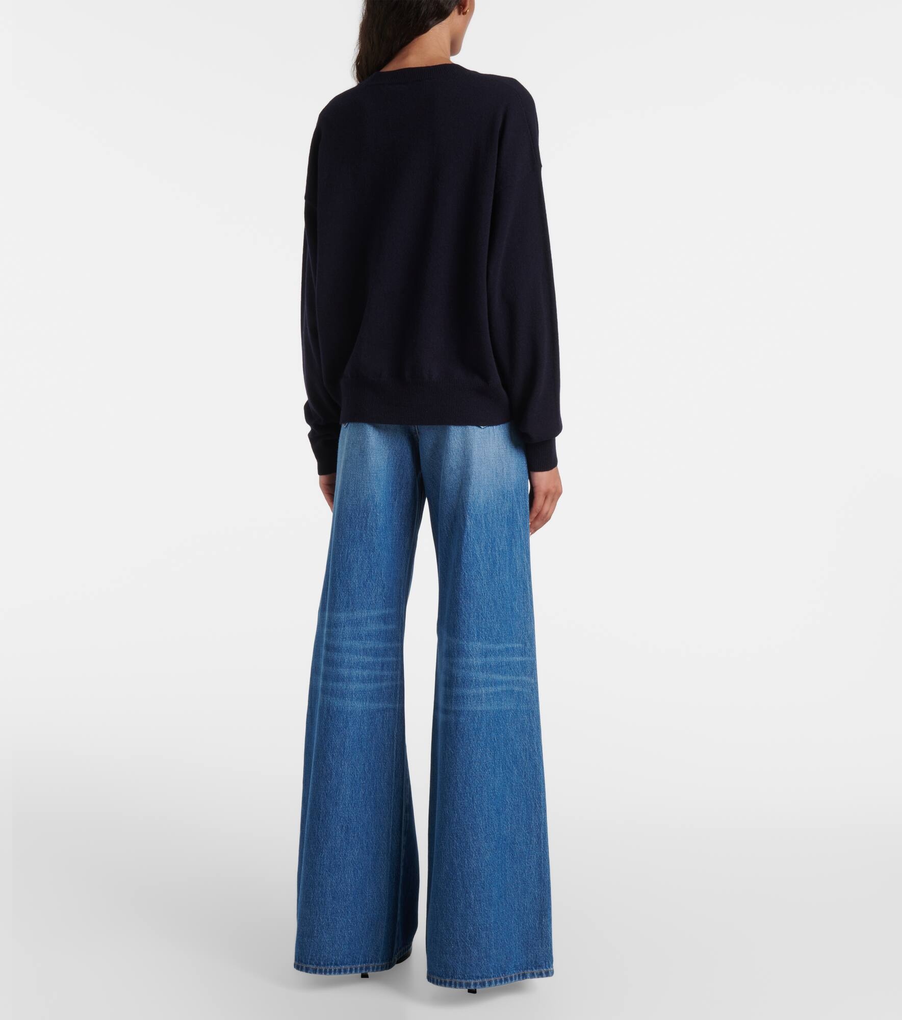 Medusa '95 wool and cashmere sweater - 3