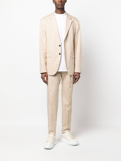 DSQUARED2 single-breasted cotton-blend suit outlook
