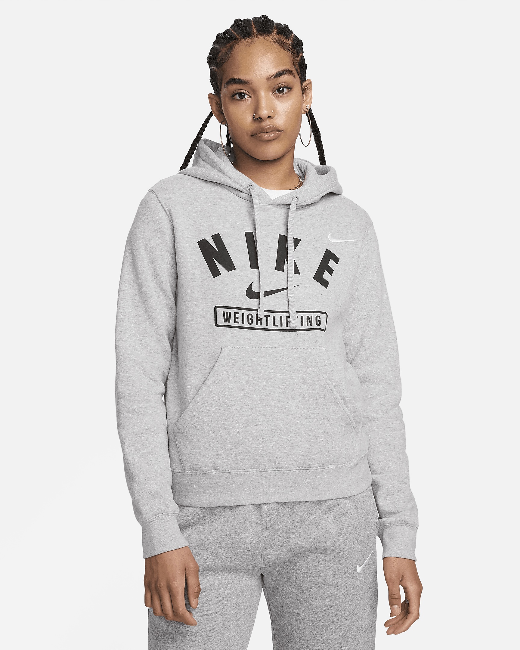 Nike Women's Weightlifting Pullover Hoodie - 1