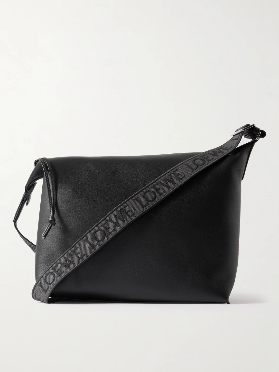Cubi Leather Messenger Bag - 1