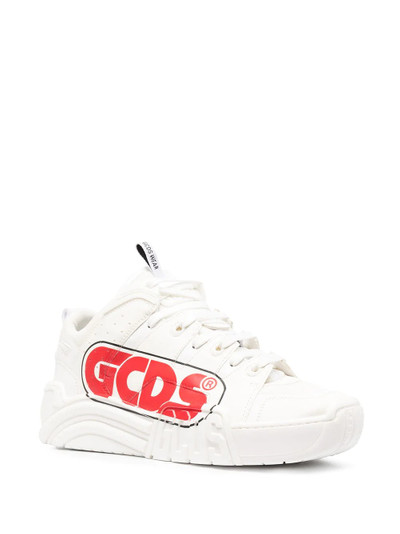 GCDS Slim Skate logo sneakers outlook