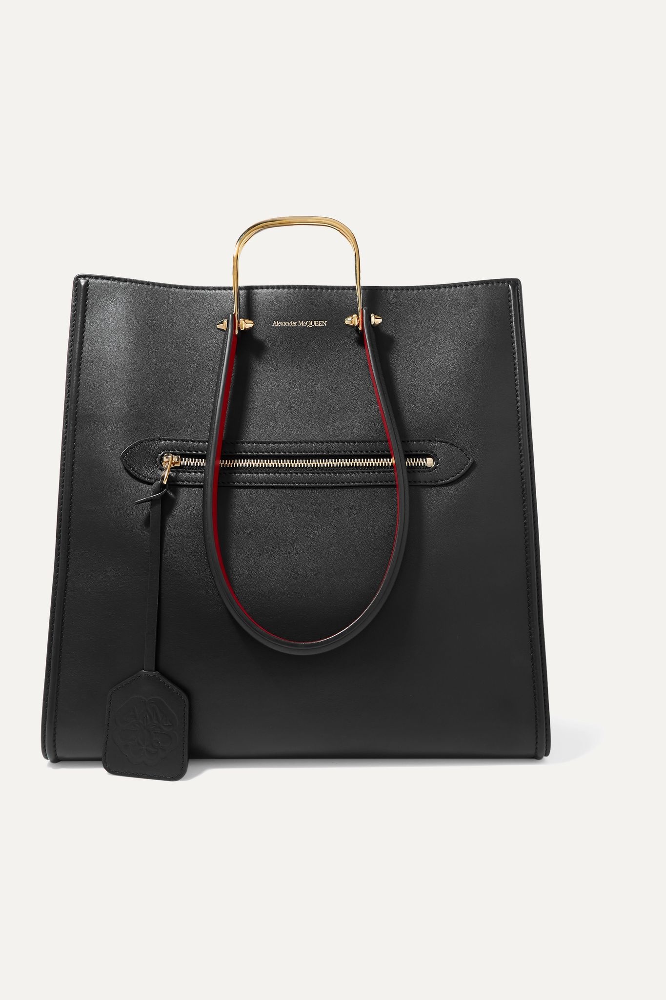 The Story two-tone leather tote - 1