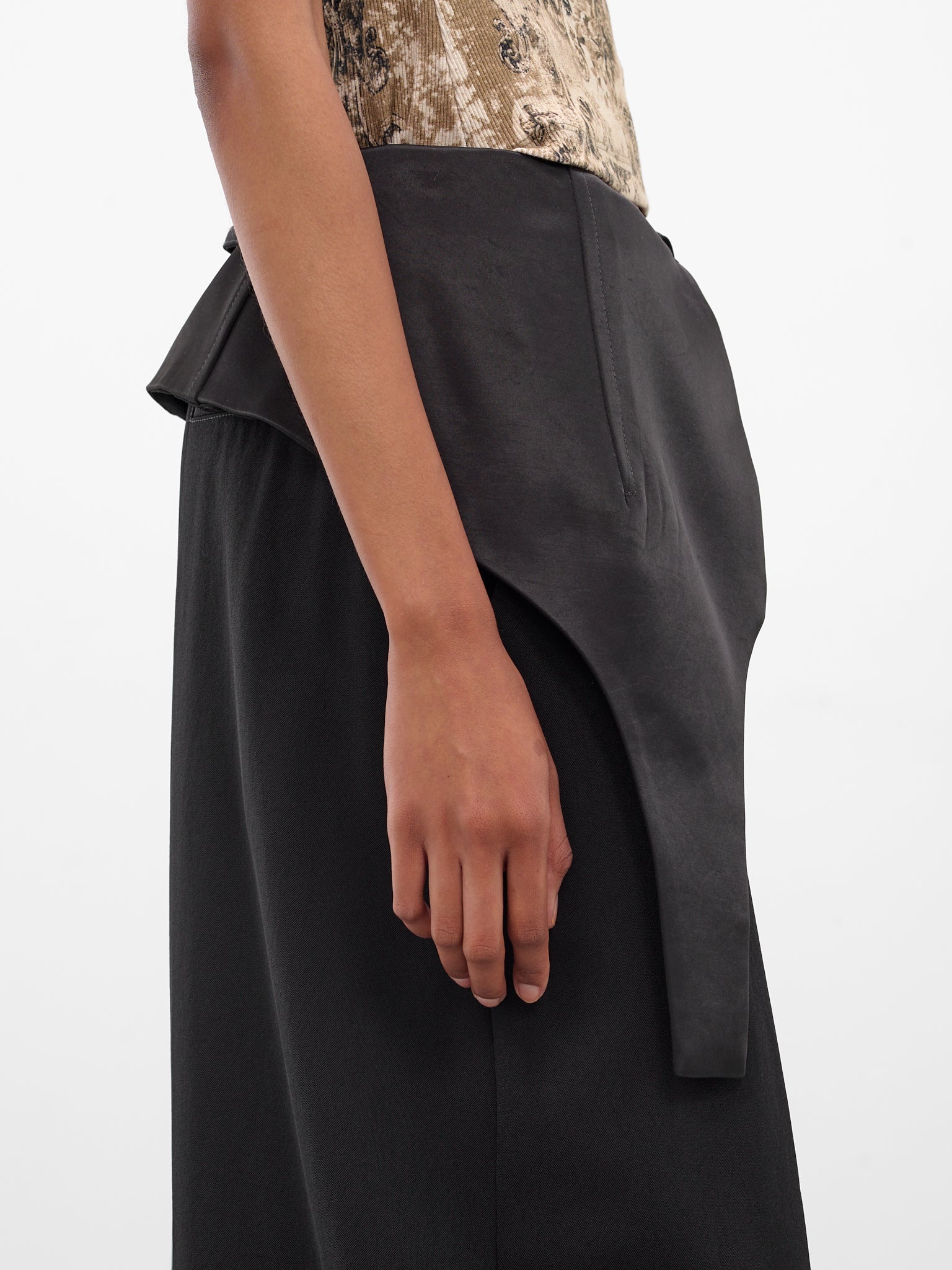 The Black Bodysuit Suit Pants - 4