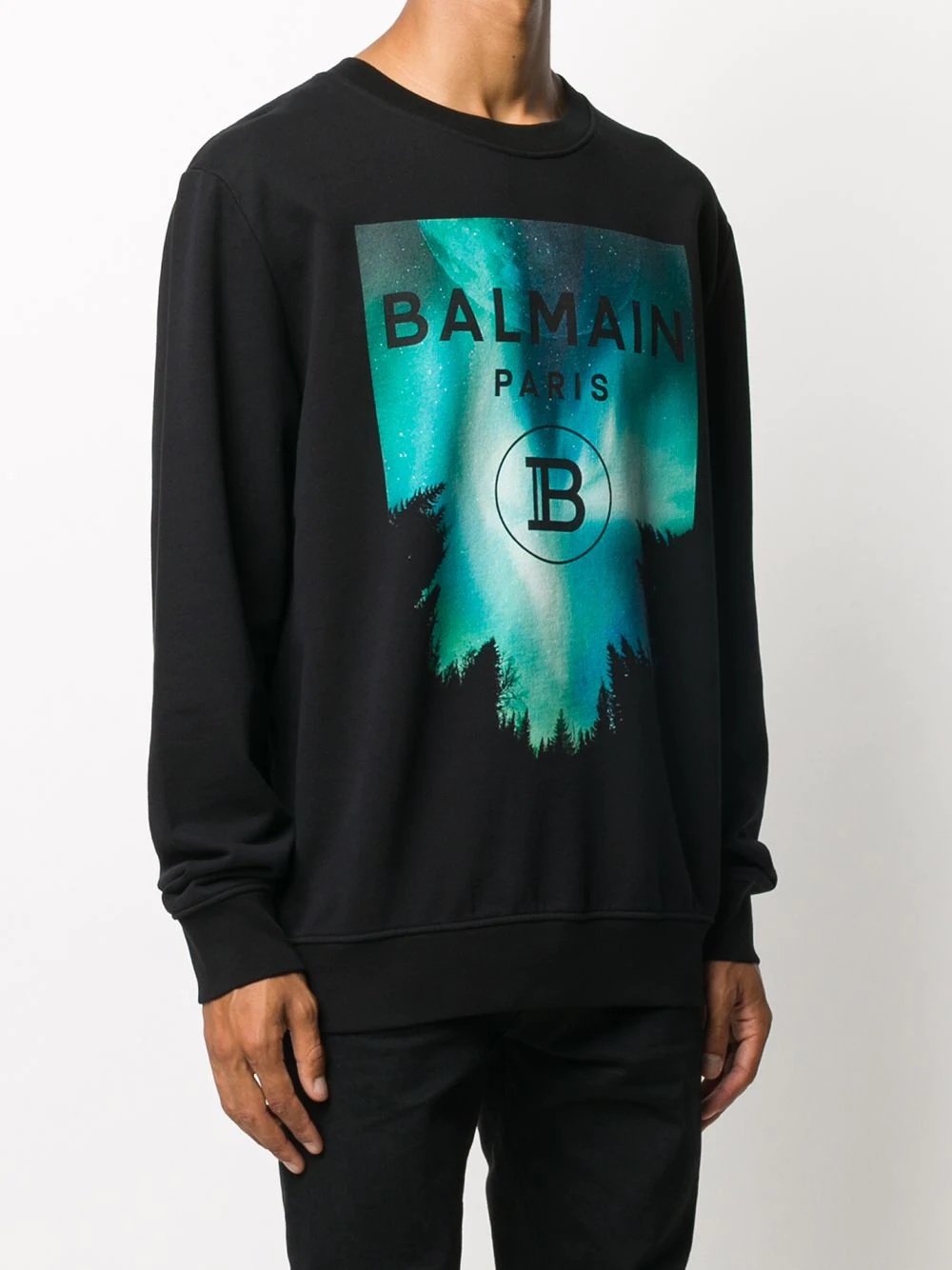 Night Sky logo print sweatshirt - 3