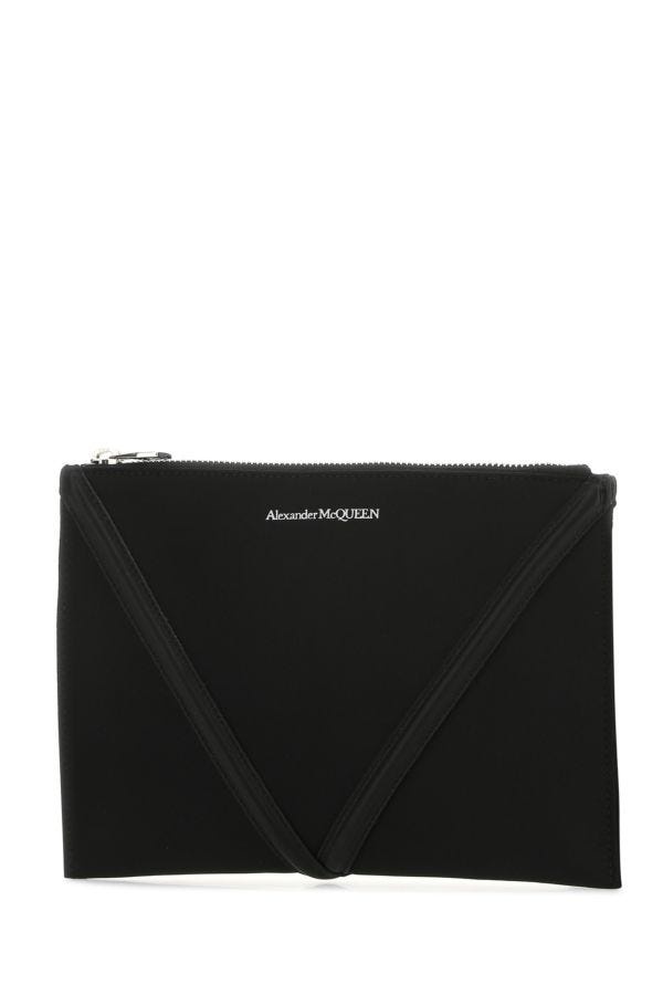 Black fabric pouch - 2