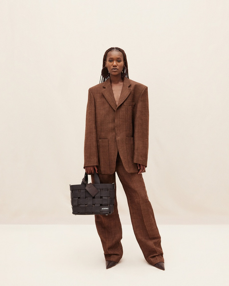 JACQUEMUS Le cabas Gros Grain outlook
