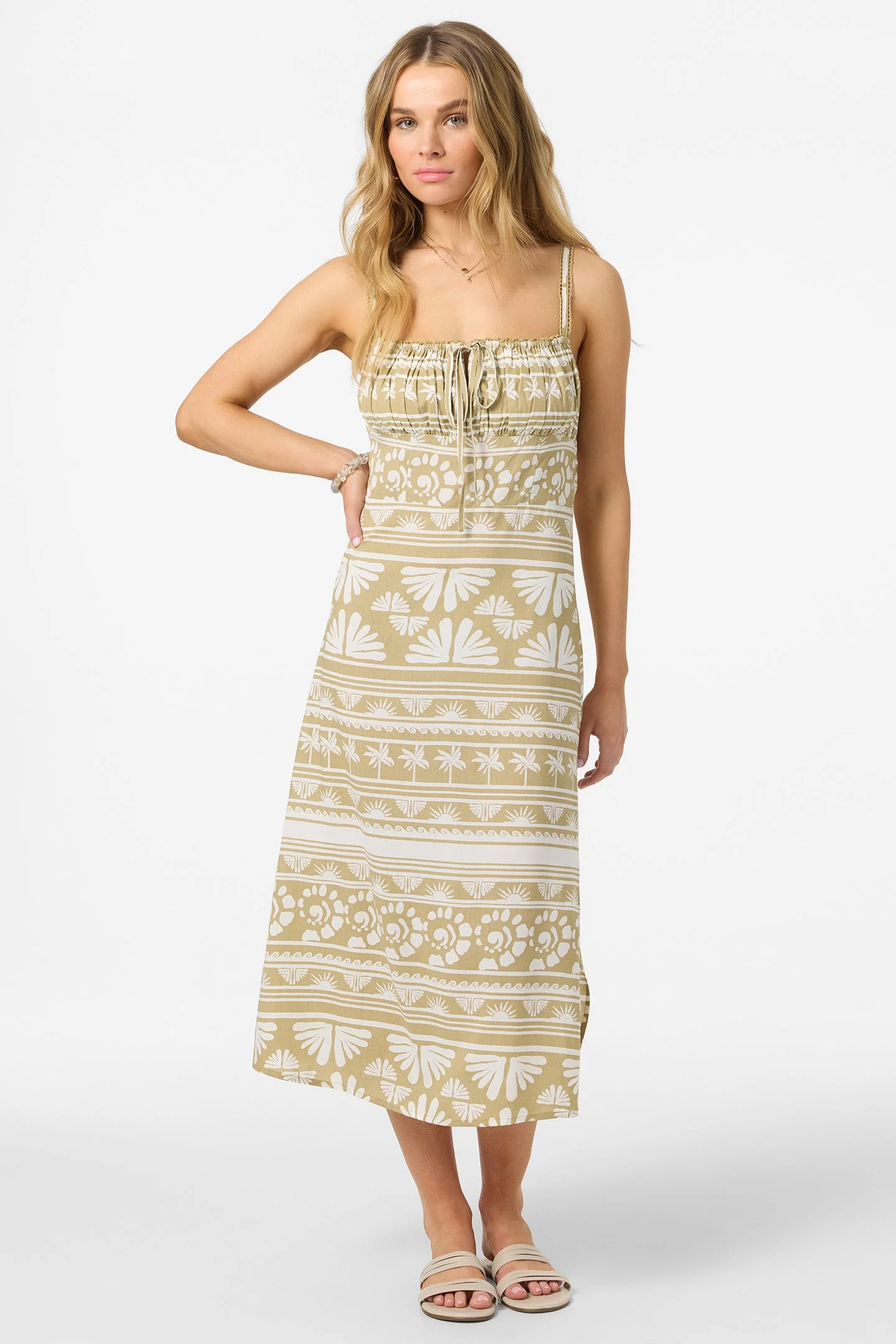 Wiley Abstract Dress Midi Dress - 1