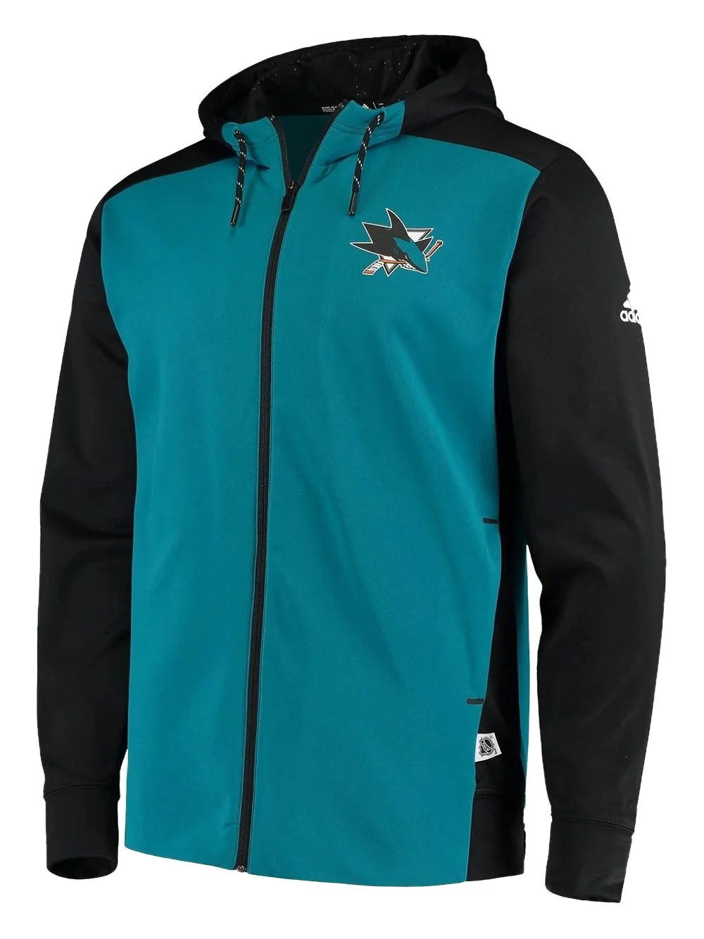 San Jose Sharks zip-fastening hoodie - 1