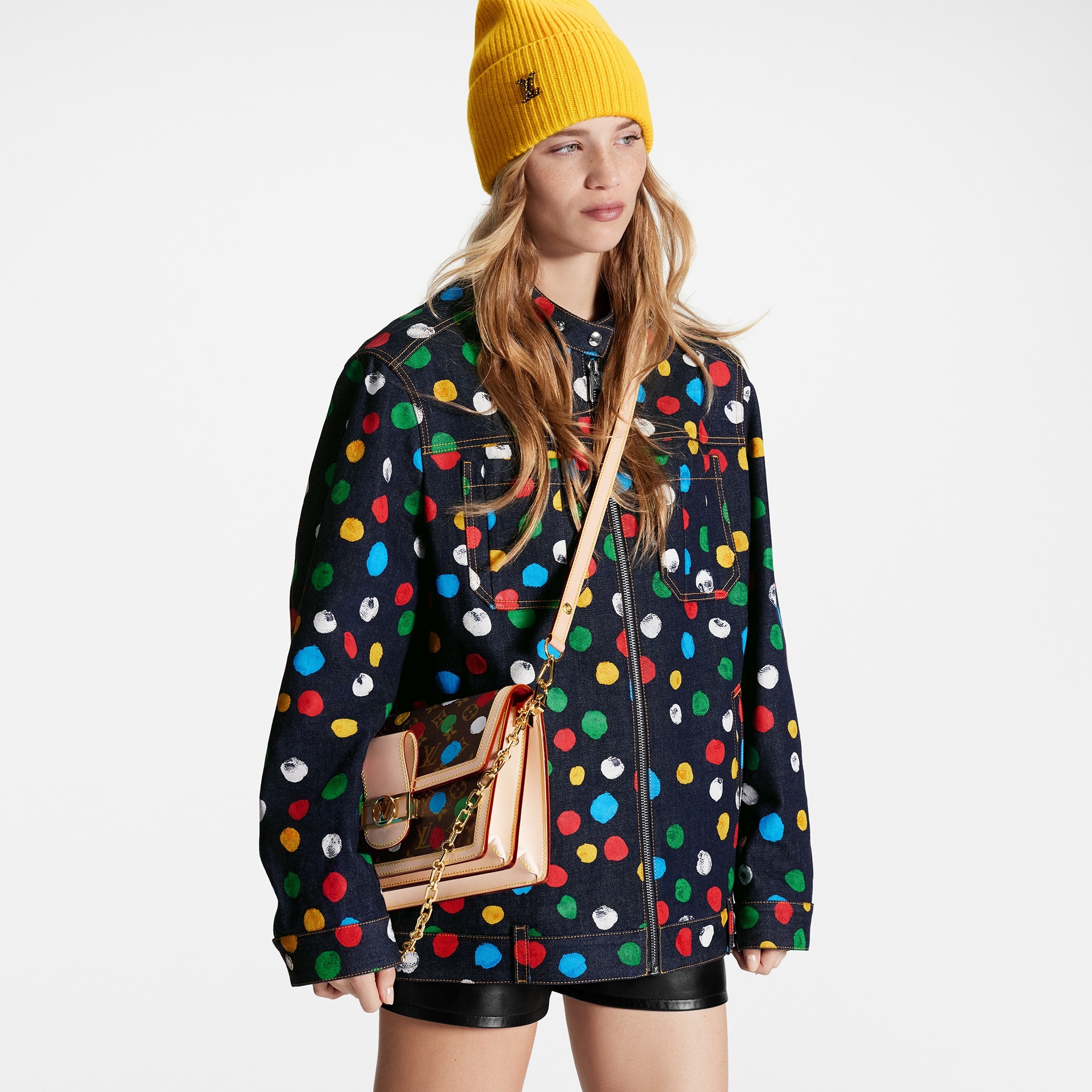 LV x YK Infinity Dots Beanie - 4