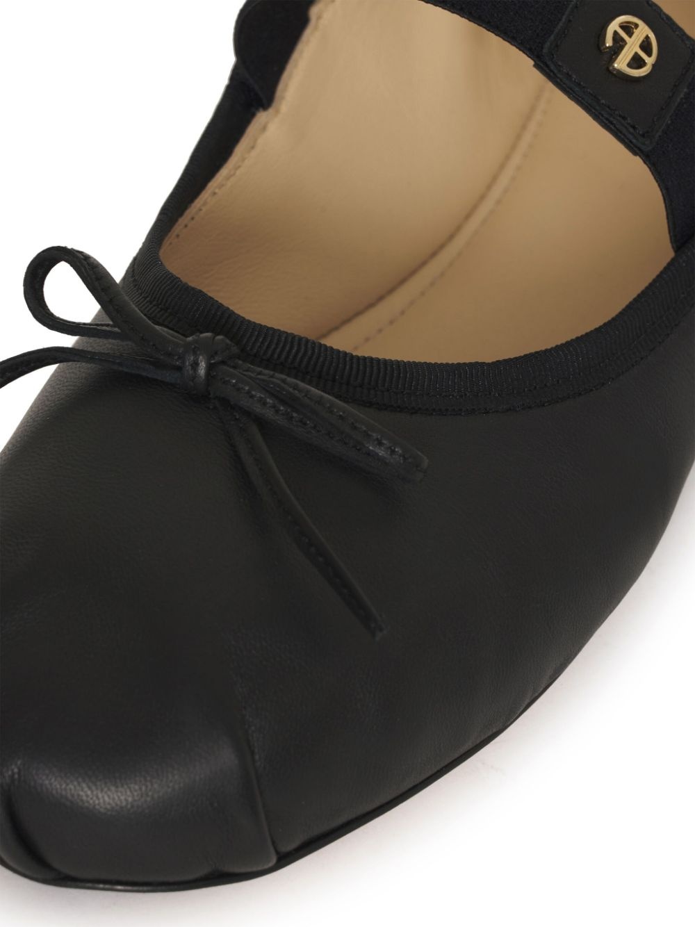 Jolie leather ballerina shoes - 4